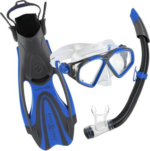 Aqua Lung Sport Hawkeye Set - Jeu de tubas - Adultes - Bleu/Gris - 36-40