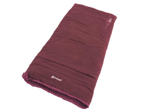Outwell Champ Kids sac de couchage rouge