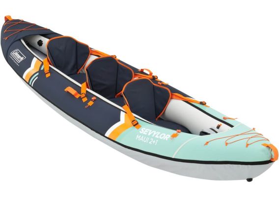 Kayak gonflable Sevylor Maui - 2+1 personnes