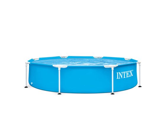 Piscine ronde Intex 244 x 51 | Cadre métallique