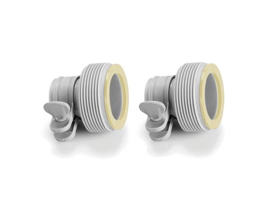 Connecteurs Intex 32/38 mm | Jeu de 2 adaptateurs