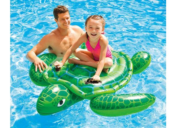 Petite tortue gonflable