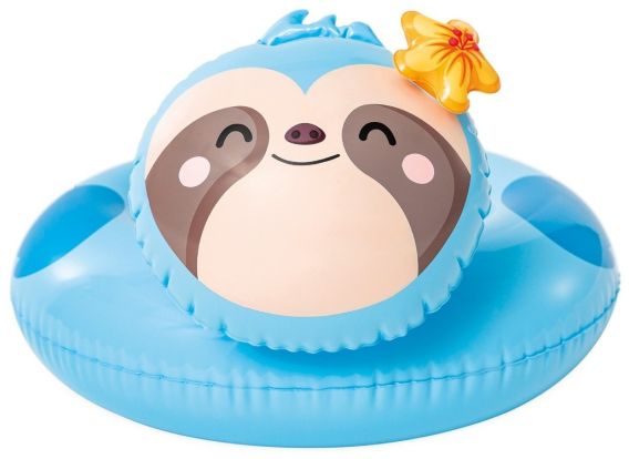 Animaux - Anneaux de natation fendus (paresseux)