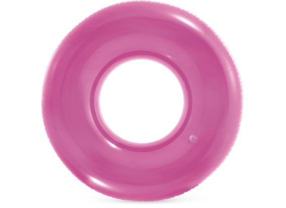 Bandeau de natation transparent rose