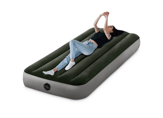 Intex Prestige Downy | Lit gonflable compact de camping pour une personne