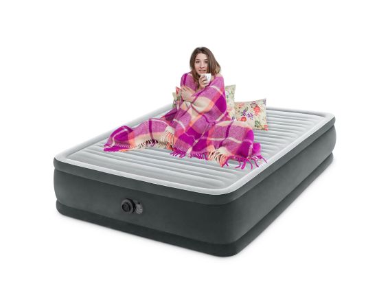 Intex Comfort Plush Elevated airbed - lit double