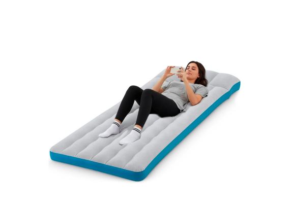 Lit gonflable de camping Intex - lit simple