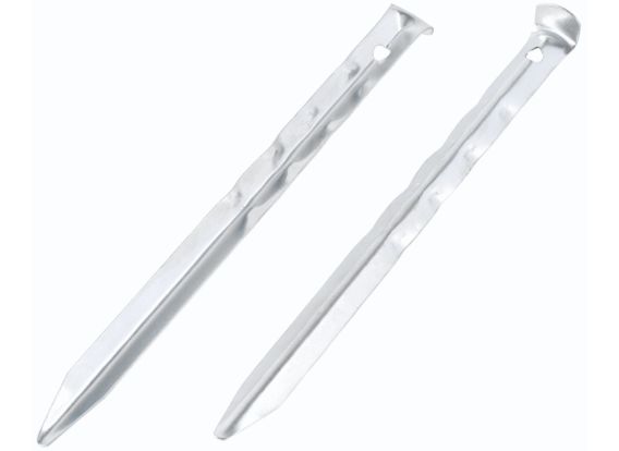 Easy Camp Piquets en acier nervurés 24cm