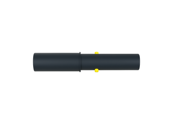 Telescoopsteel connector voor Comfortpool G7 zwembadstofzuiger