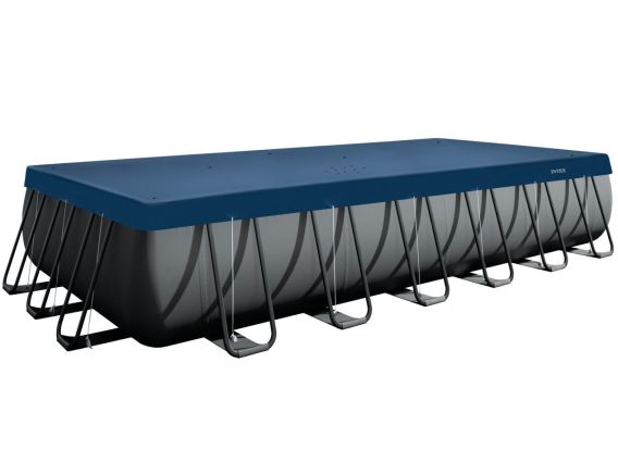 Intex All-Season Deluxe Pool Cover 732 x 366 cm | Couverture de piscine robuste