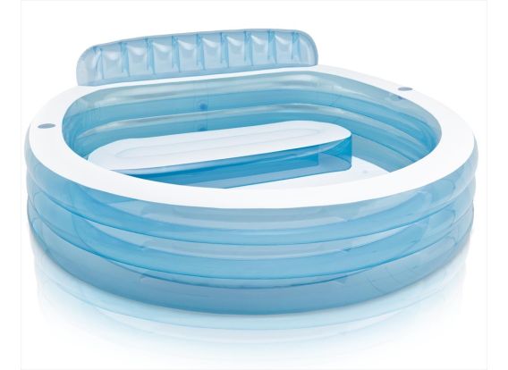 Piscine gonflable avec banc