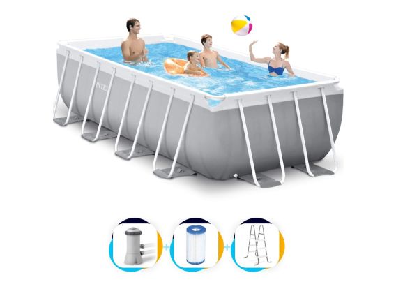 Intex Prism Frame piscine 400 x 200 x 100 cm