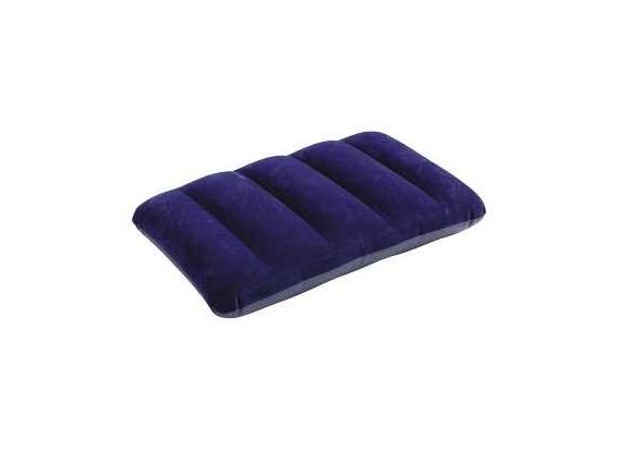 Intex oreiller gonflable bleu en PVC