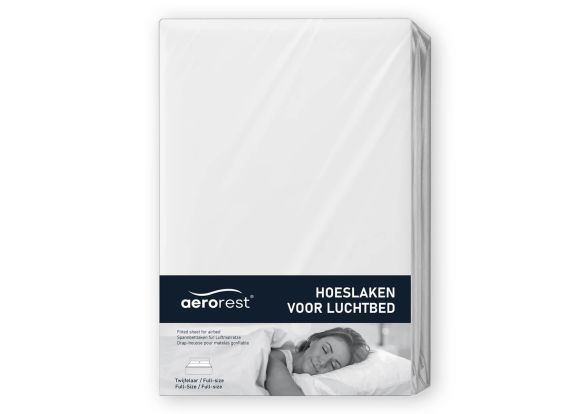 AeroRest drap-housse pour matelas pneumatique queen-size | 100% coton | 137 x 203-210 cm
