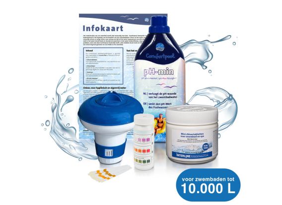 Comfortpool Chlorine Starter Pack small | Jusqu'à 10.000 litres