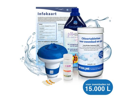 Comfortpool Chlorine Starter Pack large | jusqu'à 15 000 litres