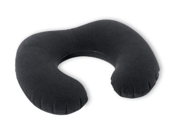 Oreiller cervical gonflable Intex noir