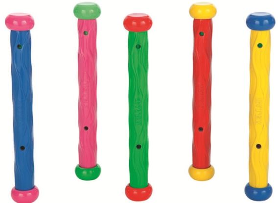 Bâtons de jeu sous-marins (lot de 5)