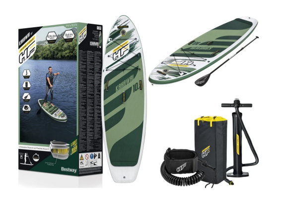 Hydro Force Kahawai SUP Board | Planche à pagaie avec pagaie et pompe
