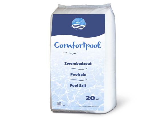 Sel de piscine 20 kg | Pour une eau de piscine propre | Convient au système d'eau salée Intex | Comfortpool