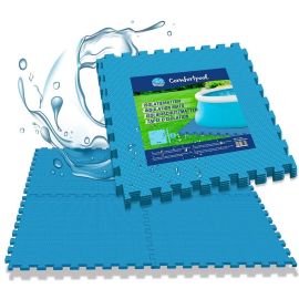 Dalles de sol pour piscine - 35 pièces | Extra épais | Isolation et protection | Sous-couche pour piscine