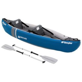 Sevylor Aventure | Canoë gonflable double avec pagaies et pompe