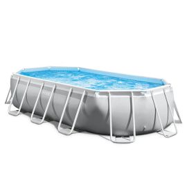 Piscine Intex 503 x 274 x 122 | Oval Prism Frame avec filtre pompe