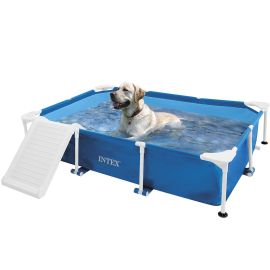 Intex dog pool 229 x 152 x 46 cm | Piscine à cadre avec pompe à filtre