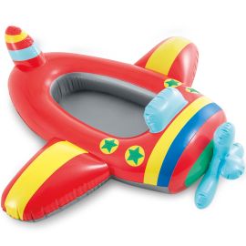 Bateau de piscine Intex Airplane-Rouge