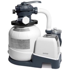 Pompe pour filtre à sable Intex Plus 6m3 par heure | Jusqu'à 24,000 litres