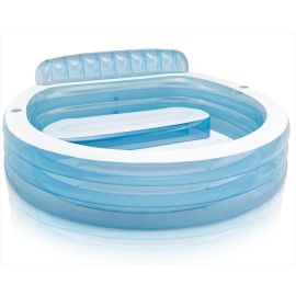 Piscine gonflable avec banc