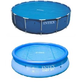 Intex solar cover 457 round | Heating bubble wrap