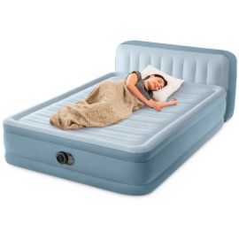 Intex Plush double airbed avec tête de lit