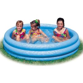 Piscine gonflable bleue