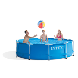 Piscine ronde Intex 305 x 76 | Cadre métallique