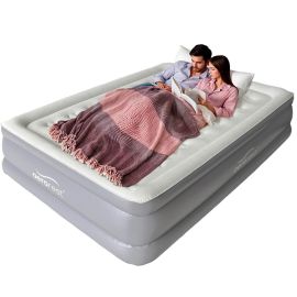 AeroRest Supreme Plush XL airbed double | 210 cm de long | Avec pompe électrique intégrée