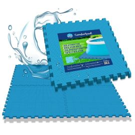 Dalles de sol pour piscine - 80 pièces | Extra épais | Isolation et protection | Sous-couche pour piscine