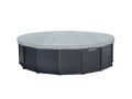 Couverture Intex Deluxe pour piscine Graphite Panel Ø 478 cm