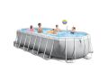 Piscine Intex 610 x 305 x 122 | Oval Prism Frame avec pompe à filtre