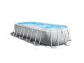 Piscine Intex 610 x 305 x 122 | Oval Prism Frame avec pompe à filtre