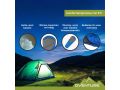 Sac de couchage momie Oventure SleepPlus - bleu | Confort jusqu'à 6 °C | Léger et compact | Pour le camping et la randonnée