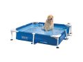 Piscine pour chien Intex 152 x 152 x 30 cm | Piscine à cadre avec pompe à filtre