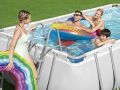 Bestway piscine 488 x 244 x 122 cm | Rectangulaire Power Steel