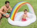 Piscine arc-en-ciel