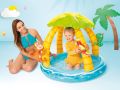 Piscine Intex Tropical Island avec toit