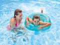 Panier de natation transparent vert