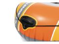 Intex Challenger 2 Set | Bateau gonflable pour deux personnes avec pagaies et pompe