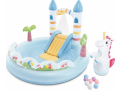 Centre de jeux pour piscine Intex Château de la licorne avec toboggan