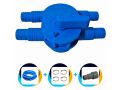 Kit de dérivation Comfortpool pour pompe à chaleur de piscine | Kit complet | Facile à connecter et à utiliser | Tuyaux de piscine inclus