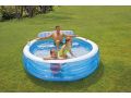 Piscine gonflable avec banc